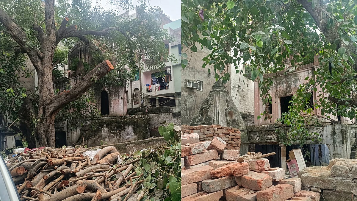 دہلی: چوہان بانگر میں قدیم مندر کی زمین پر قبضے کی کوشش، حفاظت کے لیے آگے آئے مقامی مسلمان
