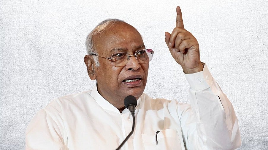 <div class="paragraphs"><p>ملکارجن کھڑگے، تصویر ’ایکس‘ @INCIndia</p></div>