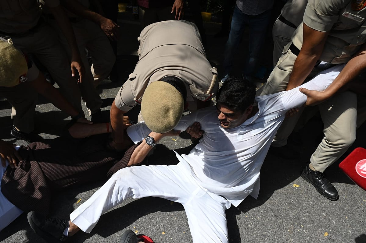 <div class="paragraphs"><p>تحفظ جمہوریت مارچ کا منظر، تصویر ویپن/قومی آواز</p></div>