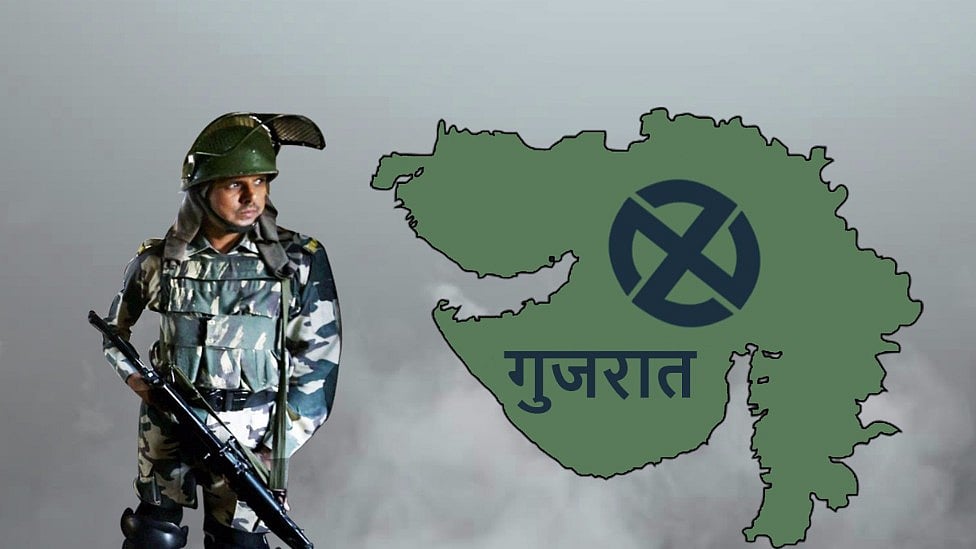 बीजेपी को यह भी उम्मीद है कि गुजरात चुनाव में पार्टी को सर्जिकल स्ट्राइक का फायदा मिल सकता है. (फोटो: Rhythm Seth/द क्विंट)