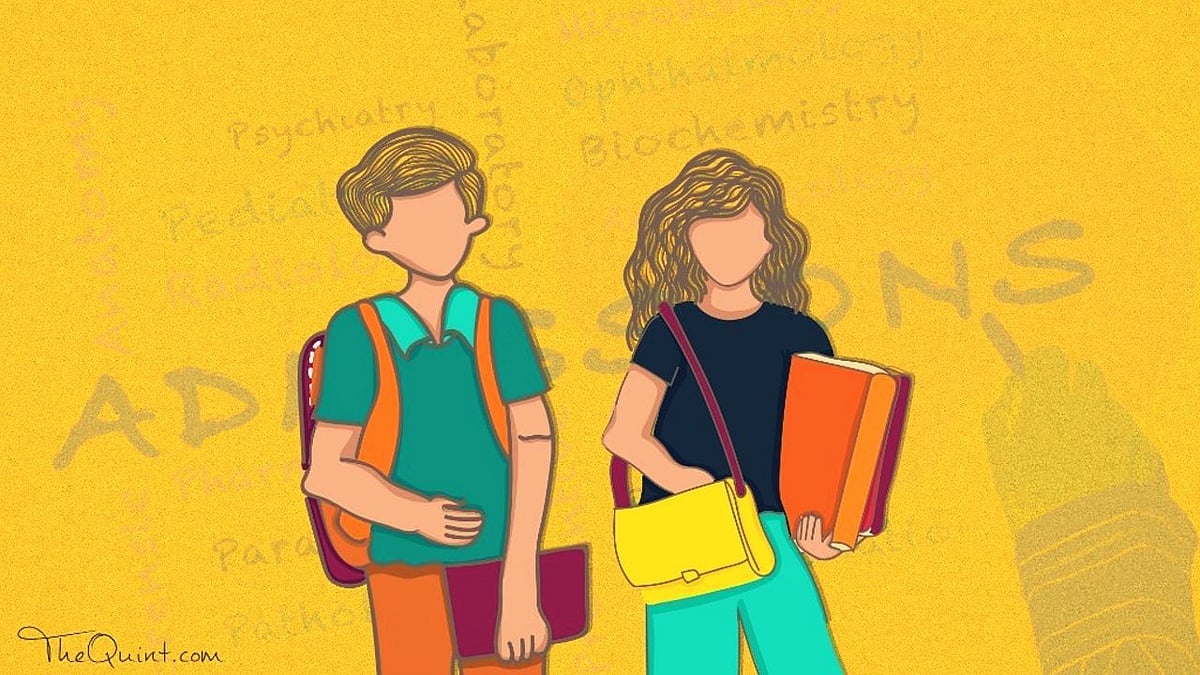 CollegeDekho के एक्सपर्ट एडमिशन आपके सवालों का जवाब दे रहे हैं. (फोटो: रिद्धम सेठ / द क्विंट)