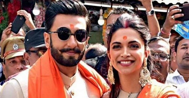 दीपिका पादुकोण और रणवीर सिंह की भी तस्वीरें सोशल मीडिया पर वायरल हो रही हैं जिसमें दोनों स्टार्स भगवा रंग के कपड़ों में बीजेपी पार्टी के स्टार्स प्रचारक नजर आ रहे हैं.