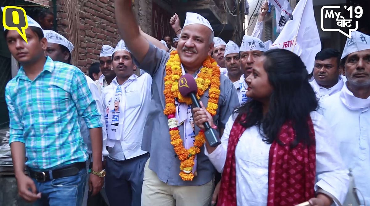 लोकसभा चुनाव के दौरान दिल्ली के उप मुख्यमंत्री मनीष सिसोदिया के साथ क्विंट ने खास बातचीत