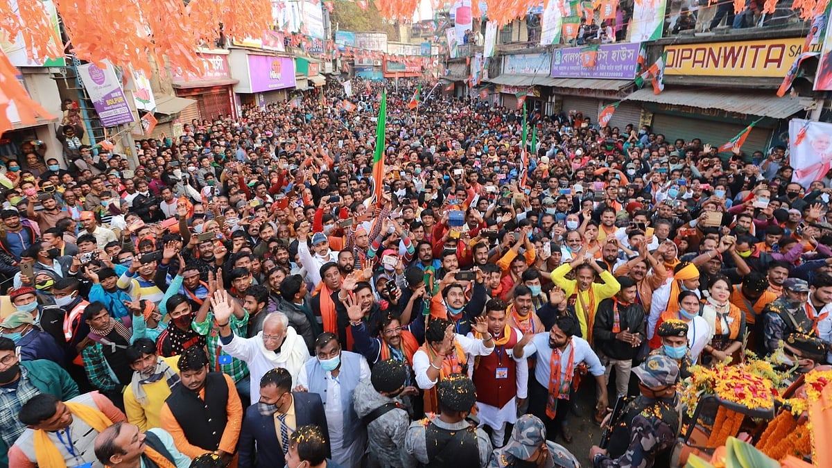पश्चिम बंगाल में अमित शाह की रैली (20 दिसंबर)