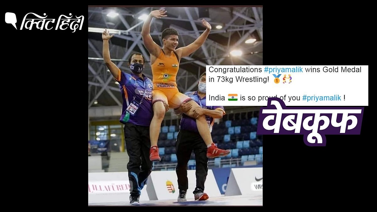 <div class="paragraphs"><p>प्रिया मलिक ने Tokyo Olympic में नहीं जीता है गोल्ड</p></div>