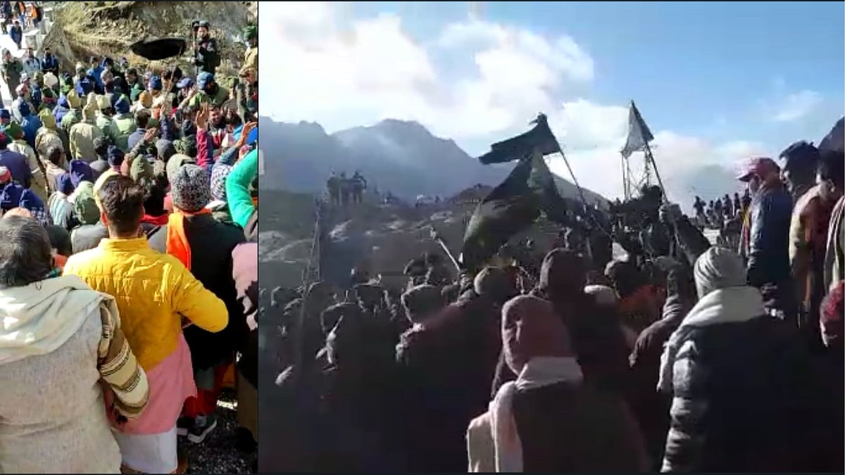 <div class="paragraphs"><p>उत्तराखंड के चारों धाम में विरोध प्रदर्शन </p></div>