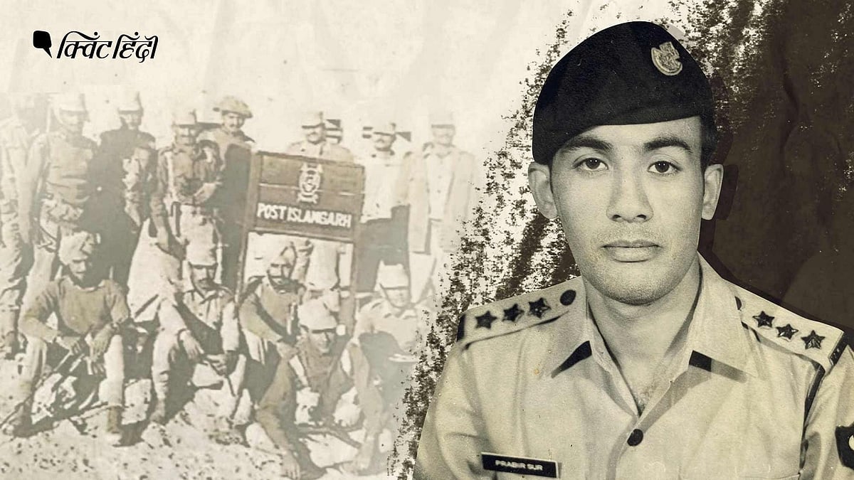 <div class="paragraphs"><p>1971 भारत-पाकिस्तान युद्ध: कर्नल प्रोबीर कुमार सुर (दाएं) और उनकी टीम</p></div>