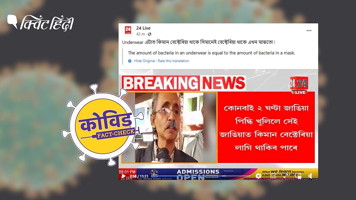 <div class="paragraphs"><p>स्टडी बताती हैं कि फेस मास्क पहनने से अस्पताल में लोगों को बैक्टीरियल इनफेक्शन से बचाया जा सकता है.</p></div>