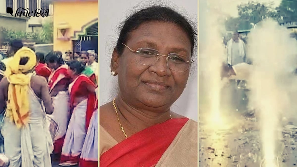 <div class="paragraphs"><p>Droupadi Murmu के गांव मयूरभंज,ओजिशा के ऊपरबेड़ा में जश्न&nbsp;</p></div>