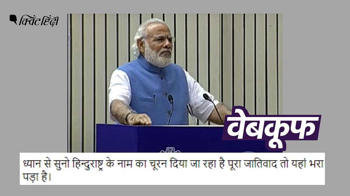 <div class="paragraphs"><p>वायरल वीडियो मार्च 2016 का है, जब पीएम मोदी ने डॉ. अंबेडकर और उनकी महानता पर बात की थी.</p></div>