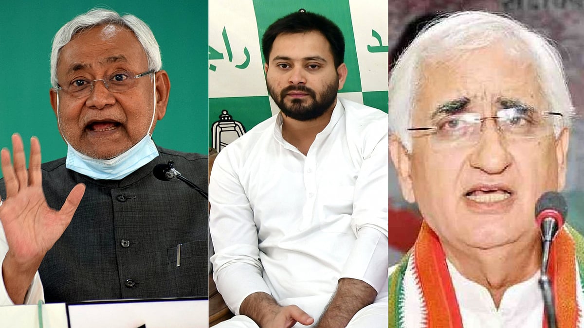 <div class="paragraphs"><p>नीतीश-तेजस्वी की कांग्रेस को 2024 के लिए नसीहत, मंच से ही सलमान खुर्शीद का जवाब</p></div>