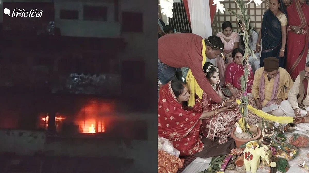 <div class="paragraphs"><p>Dhanbad: चश्मदीदों ने बताया- आग से क्यों नहीं बच पाए, किन हालातों में हुई शादी</p></div>