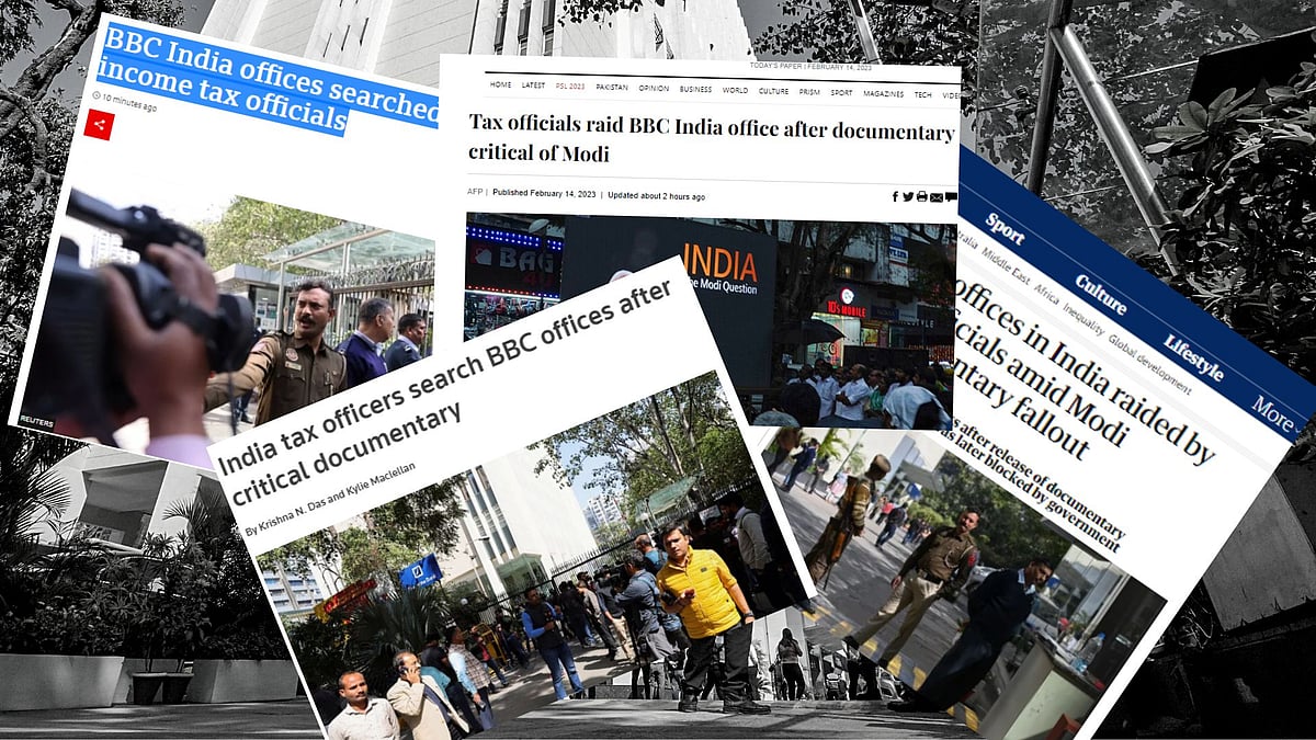 <div class="paragraphs"><p>BBC इंडिया पर आयकर विभाग के एक्शन को लेकर इंटरनेशनल मीडिया क्या लिख रहा है?</p></div>