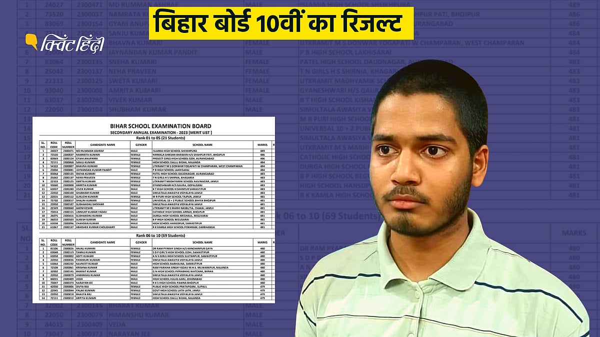 <div class="paragraphs"><p>बिहार बोर्ड 10वीं का रिजल्ट जारी</p></div>