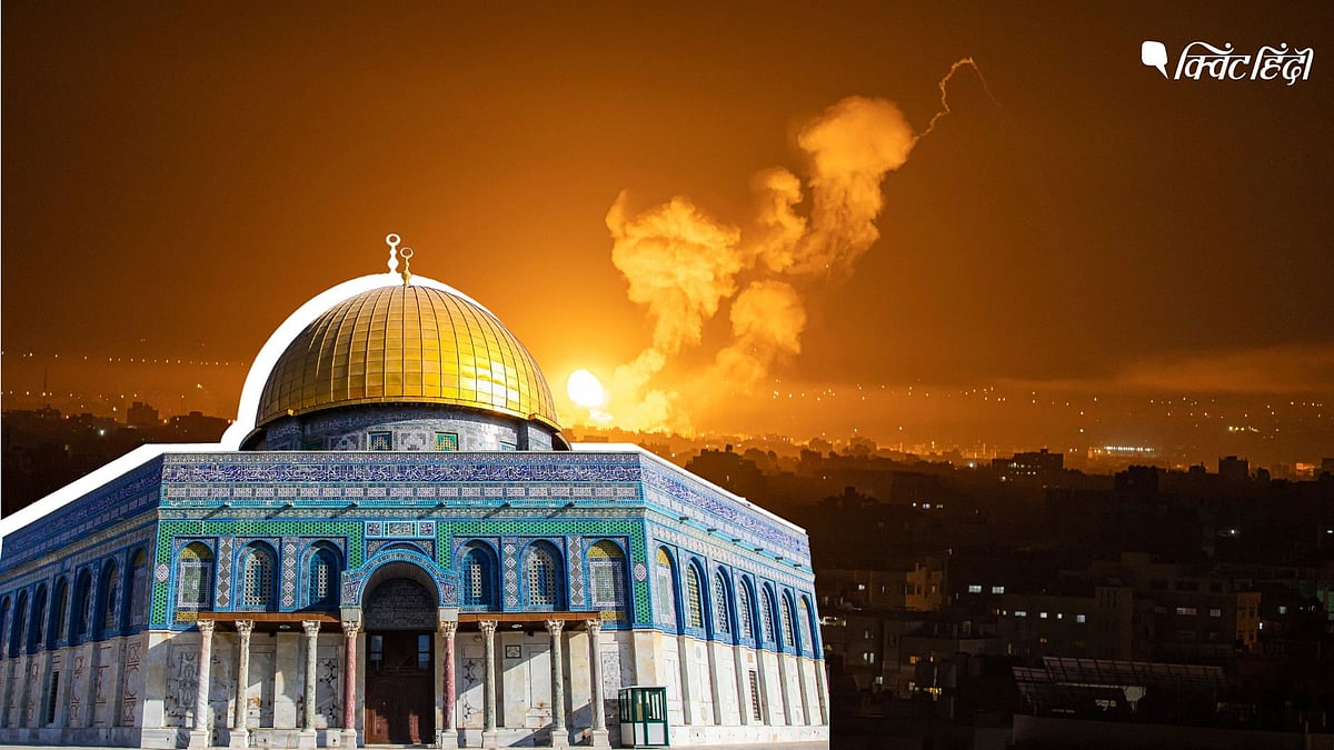 <div class="paragraphs"><p>Al-Aqsa मस्जिद में रेड,गाजा में अटैक</p></div>