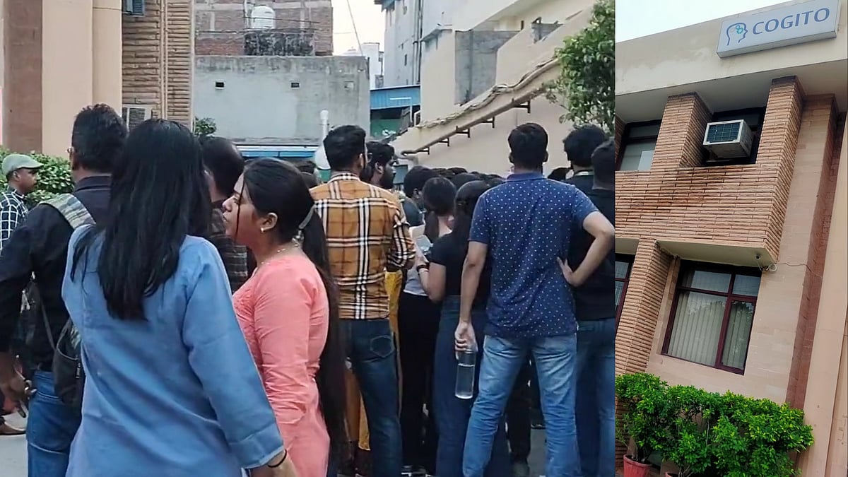 <div class="paragraphs"><p>Noida: कोजिटो ने कई लोगों को अचानक नौकरी से निकाला, कर्मचारियों ने किया हंगामा</p></div>