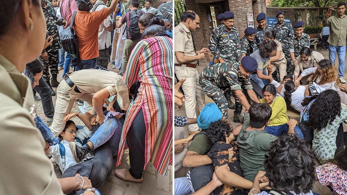 <div class="paragraphs"><p>"पहलवानों की समर्थक DU की छात्राएं हिरासत में,उत्पीड़क खुला घूम रहा"-बजरंग पूनिया</p></div>