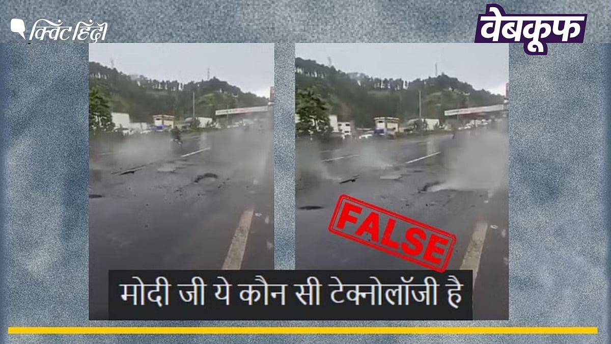 <div class="paragraphs"><p>भारत की खराब सड़क का बताकर वायरल है ये वीडियो</p></div>