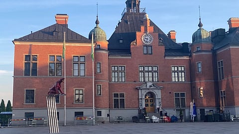 Rådhustorget i Umeå.