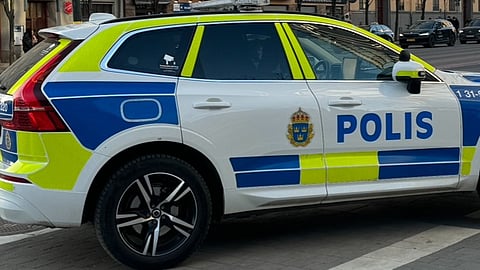 Mannen knivhöggs på måndagskvällen.