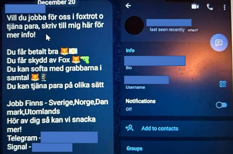 Tonåringar bosatta i Sverige rekryteras för morduppdrag i Norge – betalning upp till 20 miljoner