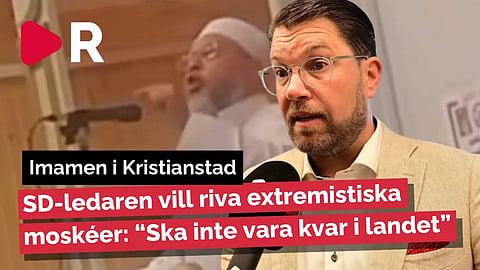 Jimmie Åkesson: Svenska moskéer sprider hat och extremism – Europa belönar terrorister