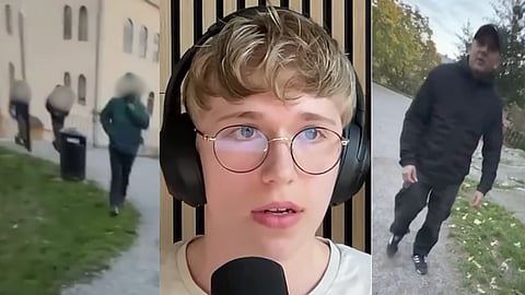 Videobloggaren: "Jag blev attackerad av AFA aktivister"
