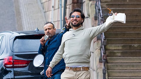 Salwan Najem och Salwan Momika. 