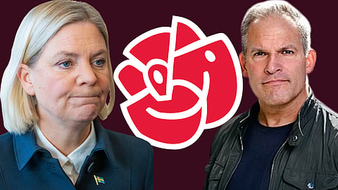 Magdalena Andersson (S) och Daniel Färm (S)