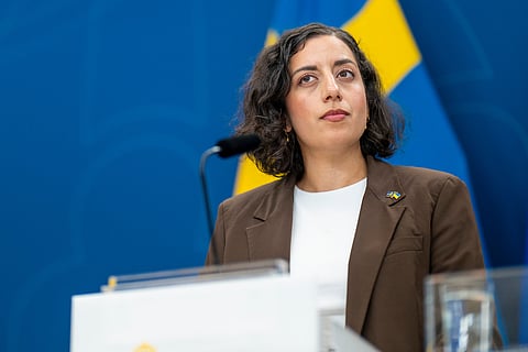 Liberalernas Partiledare, Simona Mohamsson. 