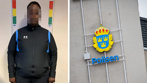 Man, 23, som döms till nio och ett halvt års fängelse. Tidigare dömd för bland annat grov misshandel.