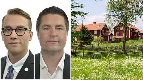 Dennis Dioukarev och  Oscar Sjöstedt.