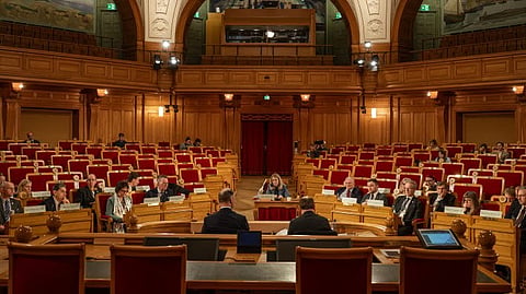 KU-utfrågning i riksdagen.