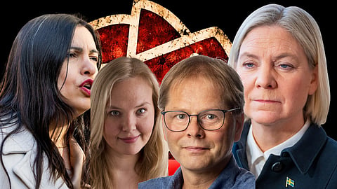 Storbråk mellan Aftonbladets Lindberg och V-topp: "Hur lättkränkt kan man va?”