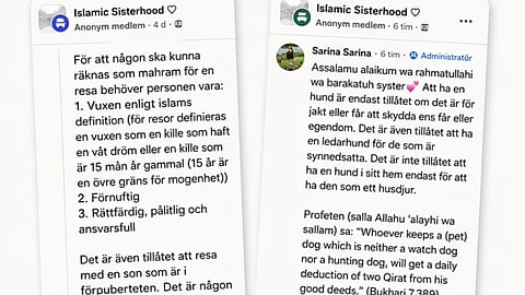 Hemliga muslimska gruppen: Västerländsk kultur oförenlig med islam