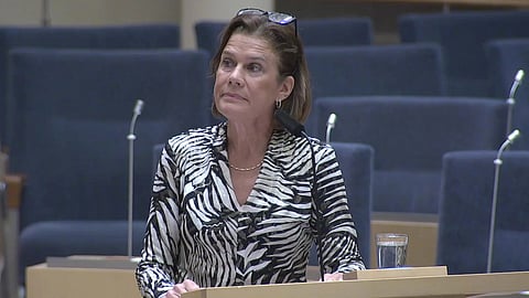 Elsa Widding. Foto: Riksdagen