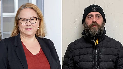 My Hedström och Sargon Bakos. Foto: Åklagarmyndigheten/Polisen