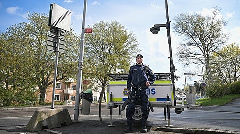 Mobil kameraövervakning. 