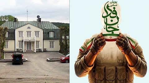 Irans ambassad på Lidingö i Stockholm satsar på martyrkampanj i Sverige.