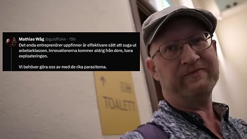 AFA-grundaren Mathias Wåg