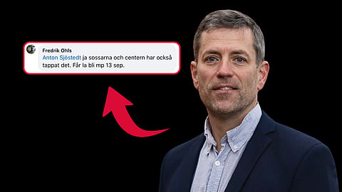 Fredrik Ohls (L) överväger att rösta på miljöpartiet.