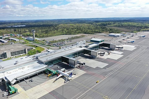 Landvetter flygplats.