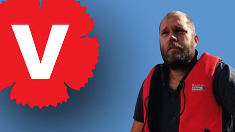 Fredrik Skog (V).