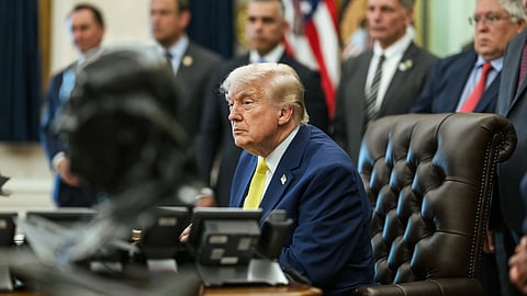 Bild på USA:s president Donald Trump