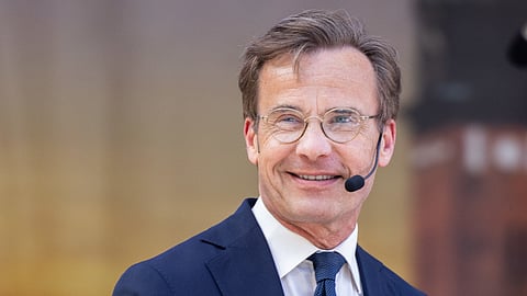Statsminister Ulf Kristersson. Foto: Regeringskansliet/Ninni Andersson