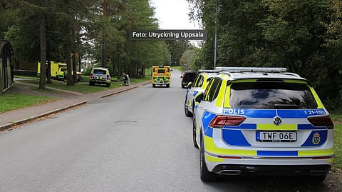 Polisinsats efter skjutning i Gottsunda, ett utsatt område i Uppsala
