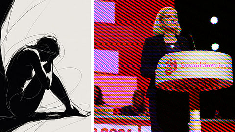 AI har använts för att skapa denna bild. Foto: Pressbild/Socialdemokraterna