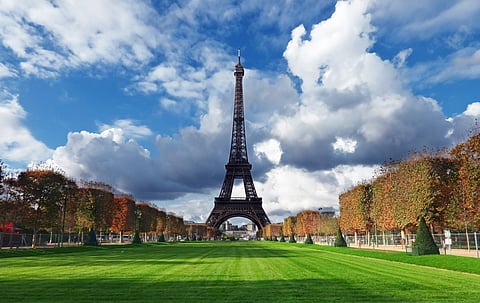 Bild på Eiffeltornet i Paris