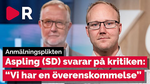 Ludvig Aspling (SD) svarar på kritiken: "Vi har en överenskommelse"
