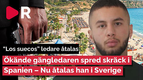 Gängledaren för ökända "Los suecos" i Spanien åtalas i Sverige